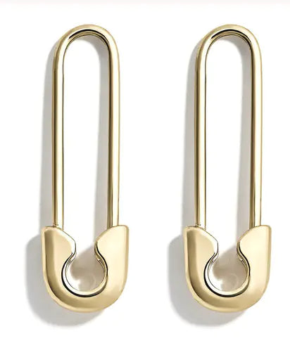 Colorful Metal Pin Earrings Set for Women Fashion