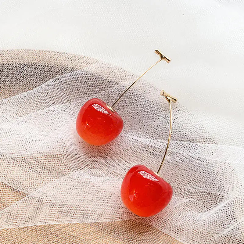 Cherry Bliss Dangle Earrings