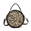 Chic Pearl Cosmetic Circle Bag