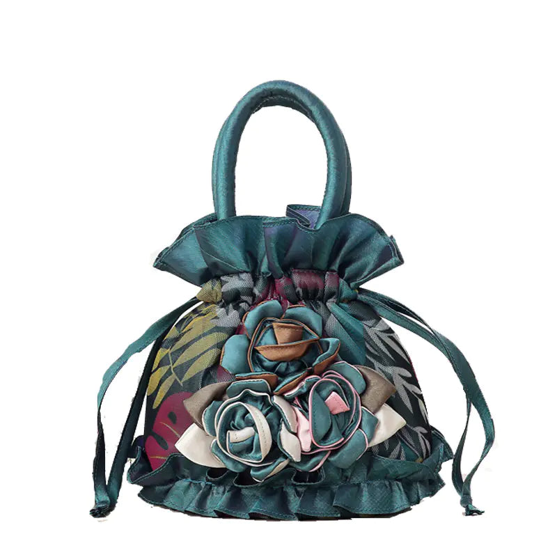 Handheld Small Bag, Phone Bag, Bucket Fabric Bag