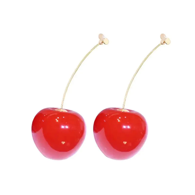 Cherry Bliss Dangle Earrings