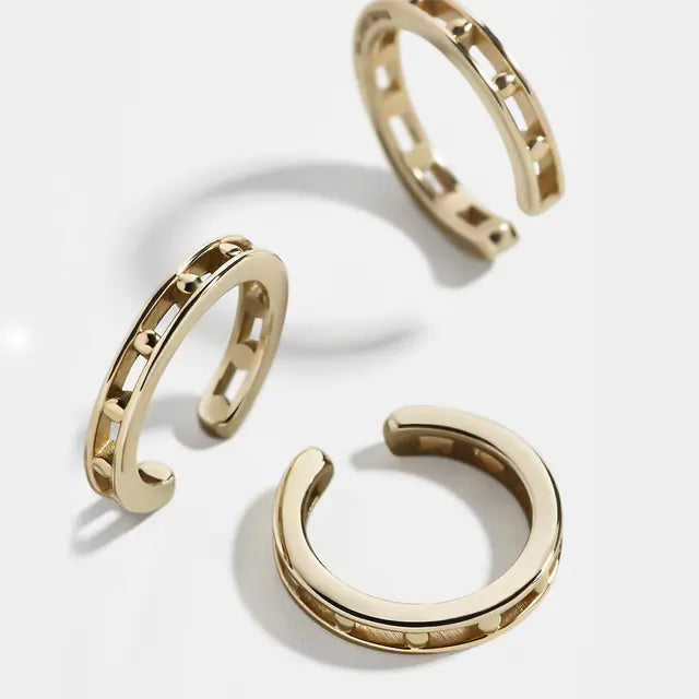 Colorful Metal Pin Earrings Set for Women Fashion